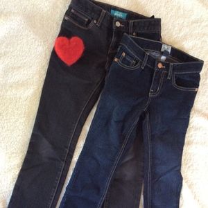 Lot Bundle Girls Skinny Jeans 8